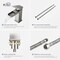 Kibi Waterfall Single Handle Bathroom Vanity Sink Faucet with Pop Up Drain C-KBF1004BN-KPW100BN - alternate 7